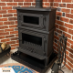 Black Casted Iron Stove